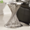 Marble Top Gold Coated Base Metal Side Table Home Furniture Sofa Side Table