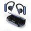 Sport Earbuds Led power display Stereo hook Earphones Blue tooth 5.3 True Wireless OWS ENC Earbuds