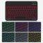 Backlit Rechargeable for Ipad Phone Table Wireless Keyboard RGB Keyboards