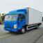 Export 4.2-meter refrigerated vehicle Blue plate food preservation and insulation transport vehicle Vegetable and pork frozen goods refrigerated vehicle price