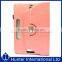 Pink Rotating With Styles Pen Hole For iPad Pro
