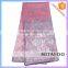 Mitaloo MGP0042 Fashionable Raw Silk George Lace Fabric