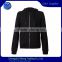 Back printing black zip up hoodie men fleece hot sale
