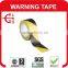 Supply Black & Yellow Striped Hazard Warning PVC Floor Line Marking Tape 50mm x 33m