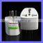 Manufacturer directly supply Universal to USA Plug Adapter with Ground Plug, 3 pin Universal AC USA Travel Adapter