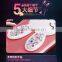 TPU Rhinestone Silicone Strap with Bracket Rabbit Fur Ball Case for iPhone 6S/6Plus