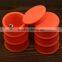 Cylindrical shaped silicon rubber bho contianer non-stick oil drum for wax dab big barrel silicone container