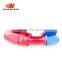 Aluminum oil cooler fitting 45 degree resuable fuel line hose end fitting adaptor blue and red 40-045-06