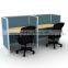 Modern NetCafe Workstation One Side Linear Call Center Cubicle Desk(SZ-WS538)