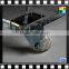 Hot sale clear acrylic hand cart/trolley with 4 wheels in living room/bedroom/kitchen
