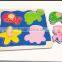 hot items 2015 sea animal jambo wooden peg puzzle for baby