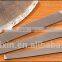High carbon steel pointed mill file with different length