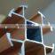 China OEM Aluminium extrusion profile Aluminum extrusion profile of display rack with different surface treatment