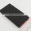 2016 New Built-in Cable 10000mAh Thin Mobile Phone Power Bank with Dual USB Port