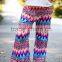 2015 wholesale kids palazzo pants chevron or solid palazzo pants for mother and daughter