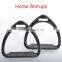 riding horse racing stirrups