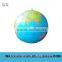 Inflatable earth beach ball