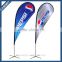 2016 customized pull up/tear drop/feather banner flag for fair dispaly