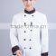 2015 Double -breasted White Kitchen Cooking Clothes
