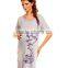 Women's Maternity Cotton Cartoon Print Nursing Nightdress