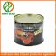 GPS oriental food pacakging tin can for coffee beans