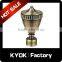 KYOK Fancy curtain rod with stainless steel iron chrome,16mm iron shower curtain rod finials wholesale                        
                                                                                Supplier's Choice