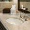 prefab bathroom beige marble vanity tops