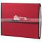 A4 PP expandable file case with notepad for promotion-HYFD001