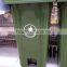 BT240U 240liter HDPE plastic outdoor waste bin with central pedal