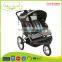 BS-49A comfortable easy folding 2016 double baby stroller and carrycot model