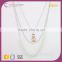 N74312K01 Metal Choker Fancy Long Chain Natural Stone Necklace From Long Elegant Necklace