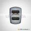 2016 hot seling two port each port 2.4A output total 4.8A output usb car charger