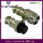 INST GX16 2pin metal srcew waterproof airplug connector