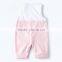 Lovely pink baby clothing girls summer romper bodysuit