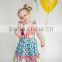Boutique mix and match dress summer baby girl cheveron dress Sundress