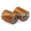 696rs 6x25x20mm PU pulley PU bearing roller PU wheels with 5pcs ball bearings