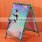 metal foldable poster display
