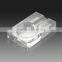 Wholesale k9 glass crystal engraved factory large crystal ashtray
