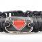 China factory cheap black Christmas paracord survival bracelet with logo