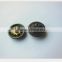 Manufactory price Zinc alloy button snaps for leather ,press snap button ,press fastener