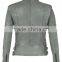 New style European style women leather jacket 2016
