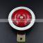 35W 12V 105dB 3A Motorcycle Electric Vehicle Air Horn - silver+Red/Horn-6