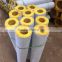 firep roof water proof glasswool pipe insulation