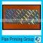 Custom transparent pvc sticker/transparent sticker label with hot stamping