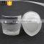 15ml 30ml 100ml glass lotion bottle 50ml triangle shape cream glass jar with lid