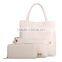 Wholesale high end fashion lady handbag set 3pcs girls pink handbag set pratical handbag for lady
