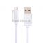 2015 New design Aluminium Alloy nylon Braided round Micro USB Sync Data Charger Cable for Android Phones