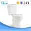 Made in china hot sale washdown western two piece wholesale toilet