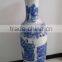 2016 hot sale high quality Ming dynasty blue and white porcelain large ceramic vase                        
                                                Quality Choice