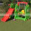 Plasticl Slide and Swing Play Set